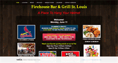 Desktop Screenshot of firehousebarandgrillstl.com